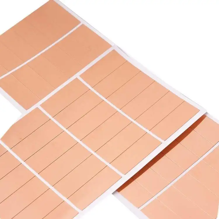 Customized Die Cutting And Punching Type Single Guide Double Guide Copper Foil Adhesive Tape For Sale