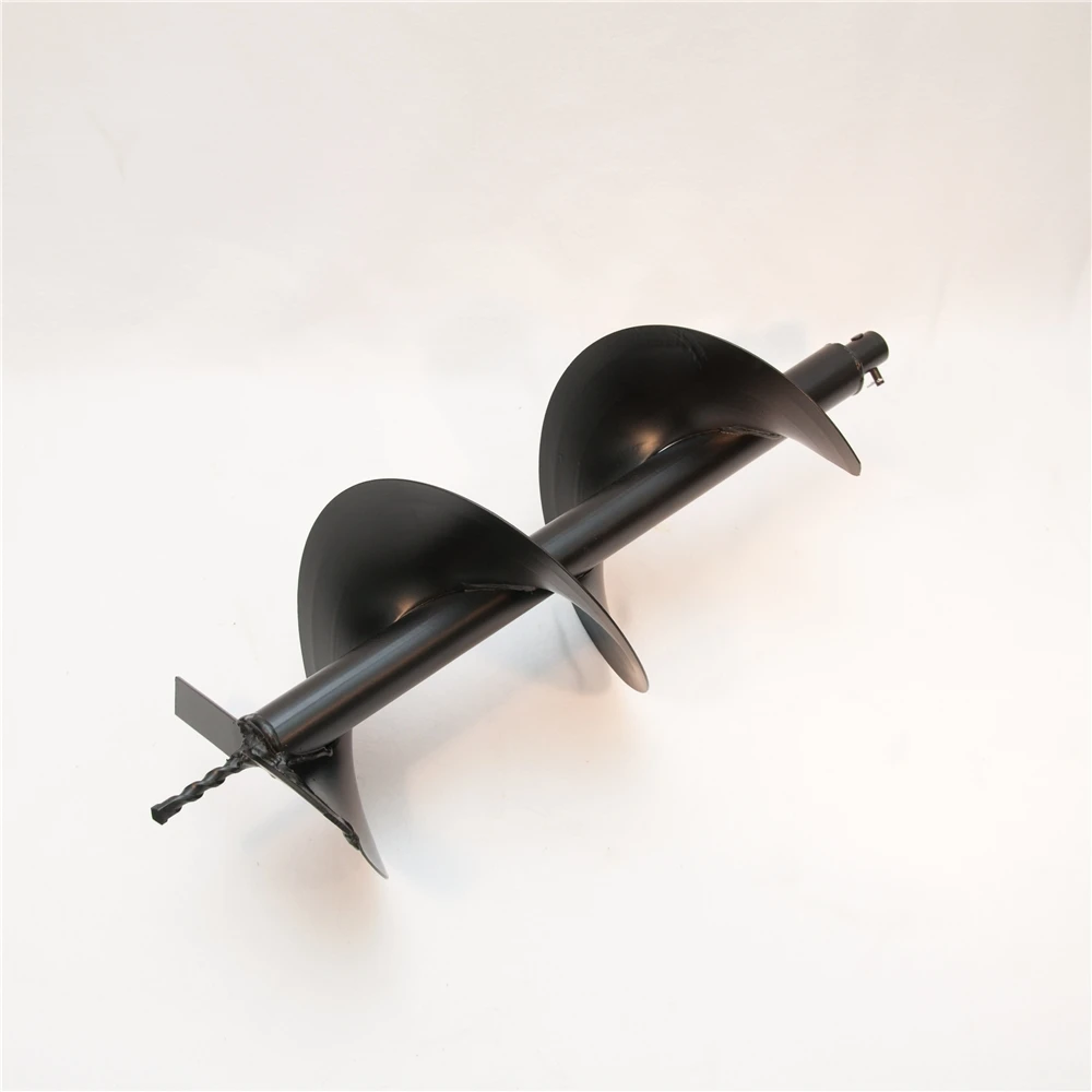 Mini Skid Steer Loader Rock Type Drill Bits Earth Auger for Hard Frozen Soil