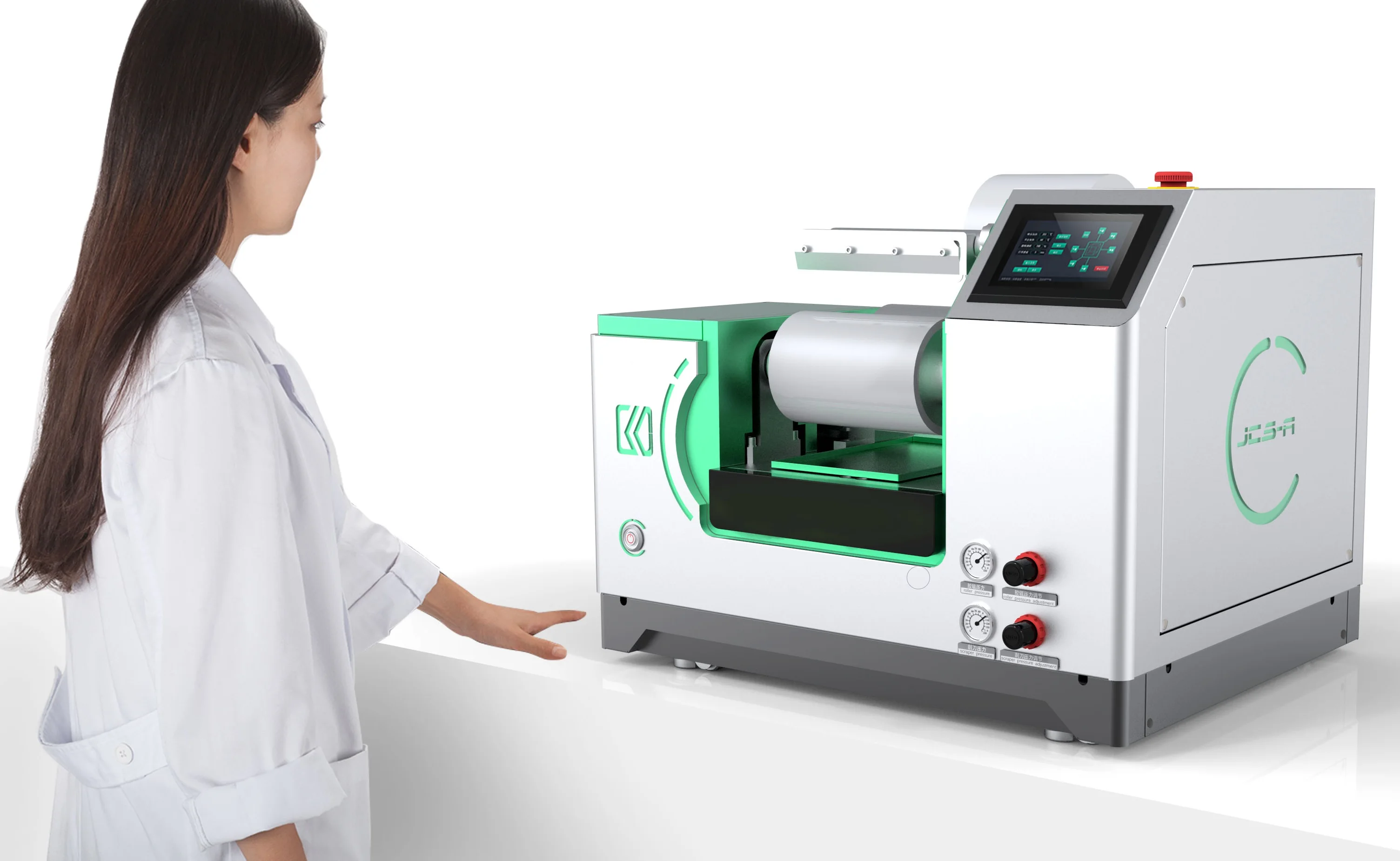 
High end Rotogravure flexo Cylinder Printing proofing machine Mini Gravure ink Proofer For Gravure Pre-press Job 