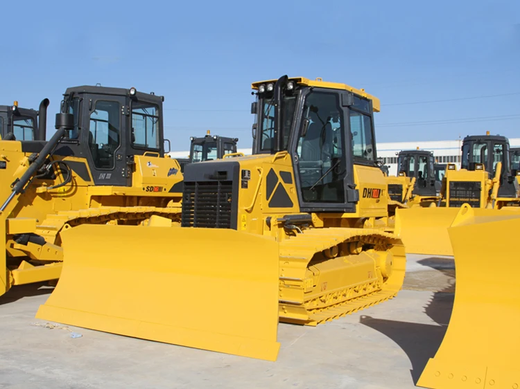 Brand New Bulldozer 8 Ton Hydraulic Bulldozer DH08 80HP Machine Bulldozers Made in China