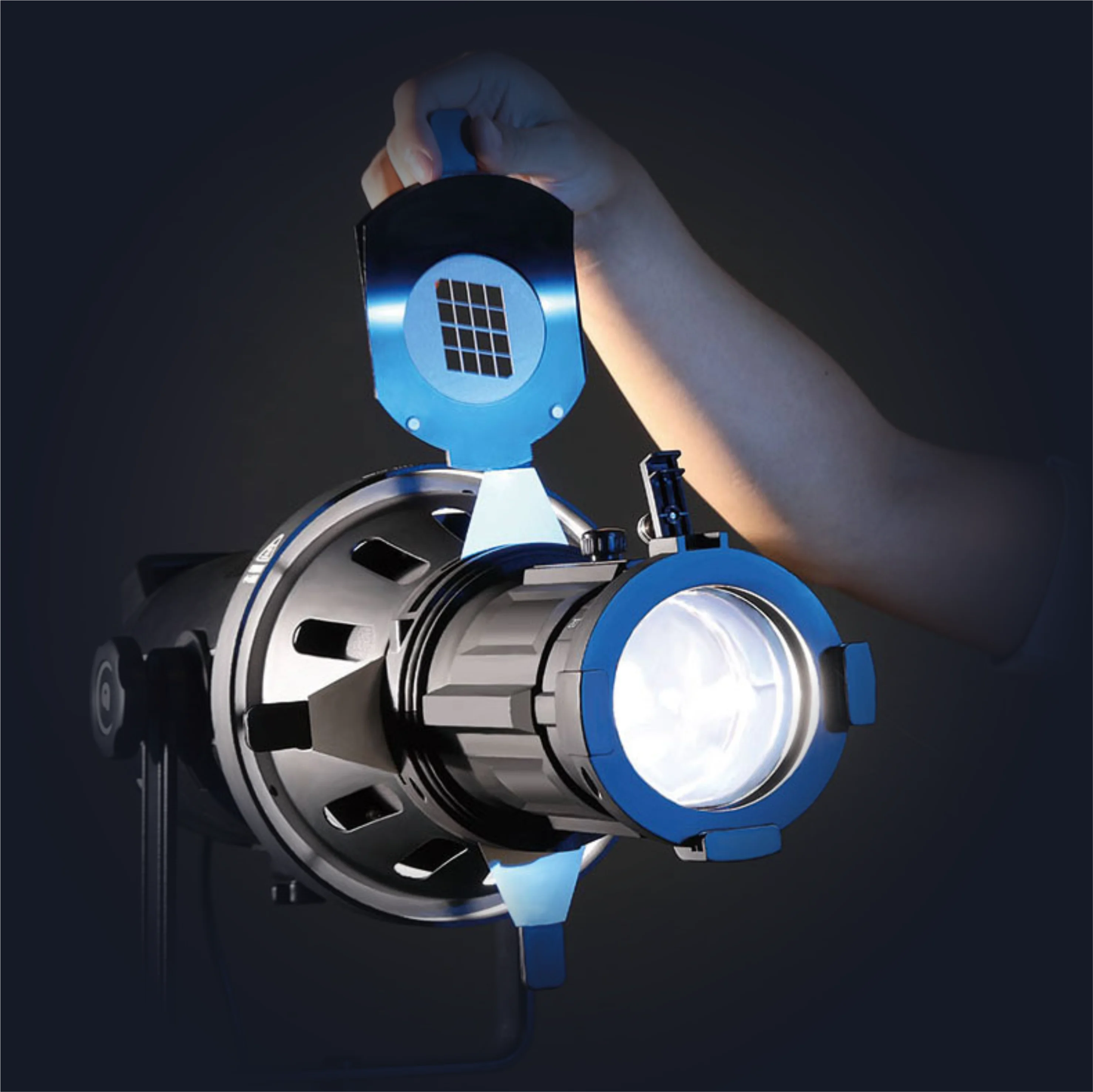 Optical Snoot Spotlight Concentrator Photographic Snoot 12pcs Graphics Cards 5pcs Color Filters Photography Light Accessories