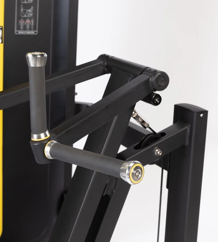 Wholesaler price Commercial use Pin Loaded ZM006 gym fitness equipment Diverging Seated Row machine vertical rowing