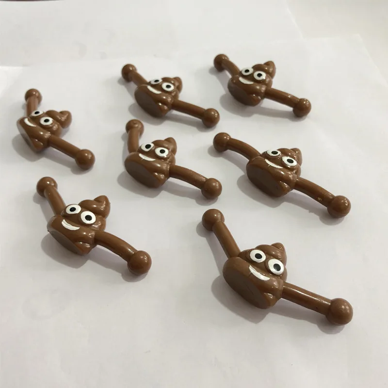 Novelty Catapult Slingshot Sticky Flying Poop Ejection Fidget Toy for Kids