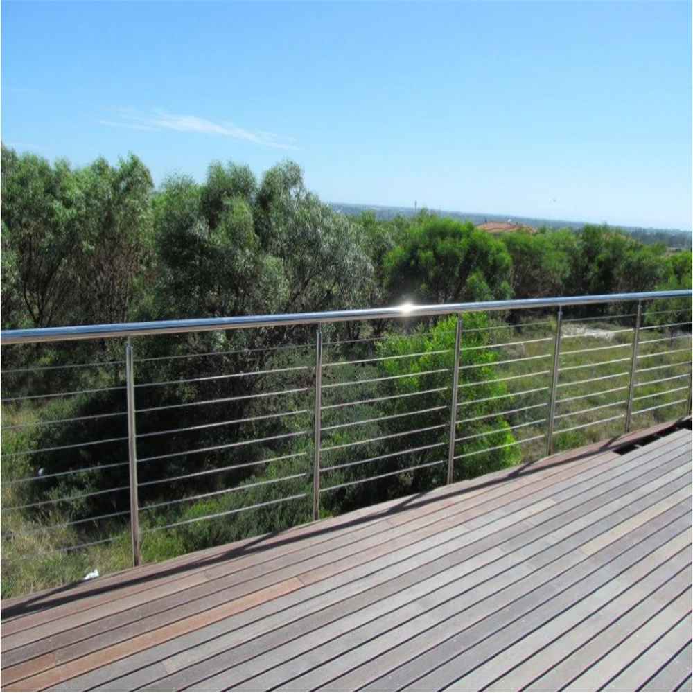 4 / 6mm Deck Wire Rope Balustrade Wire Post Handrail Terrace Stainless Steel Cable Railing