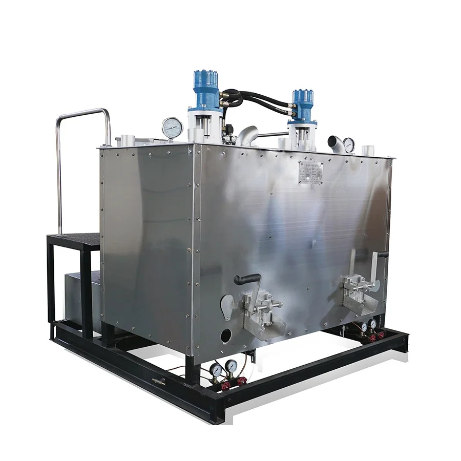 
1200J energy saving hydraulic double-cylinder thermoplastic Kettle preheater for hot melt road marking paint 