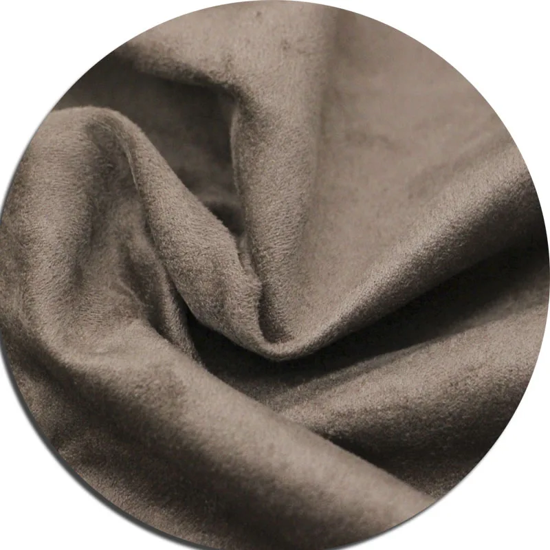 Custom Classic Breathable Thick Durable 200g Microfiber Vegan Leather Suede Fabric Textile