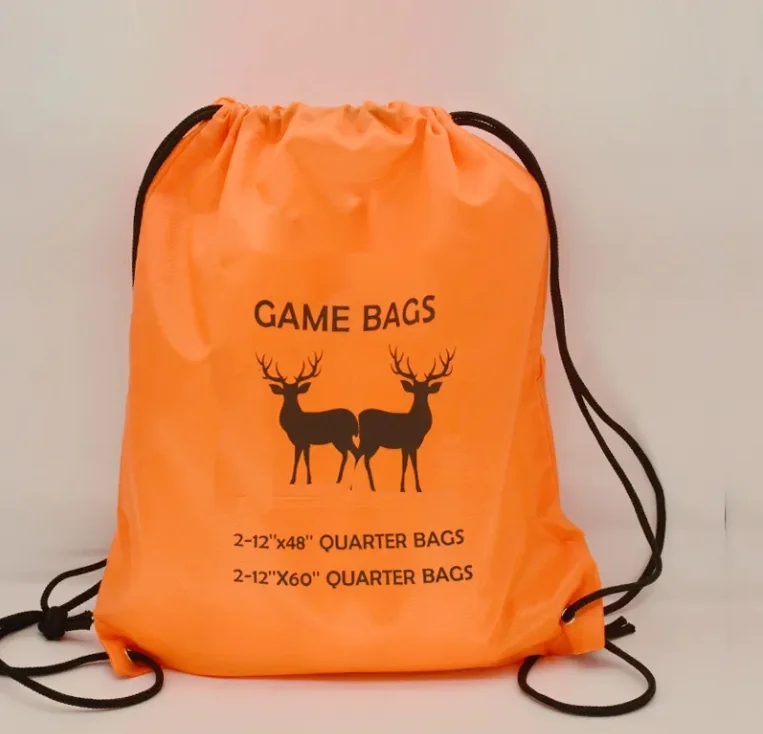 Custom Nylon Hunting Game meat Bags for Hunting Suitable for Deer Antelope, Sheep Goats Pigs Bear Durable Big Game Bags for Elk