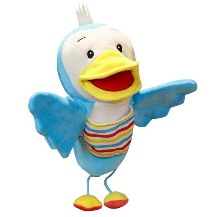 Оптовая продажа Детские набивные животные Плюшевые Ручные куклы с открытым