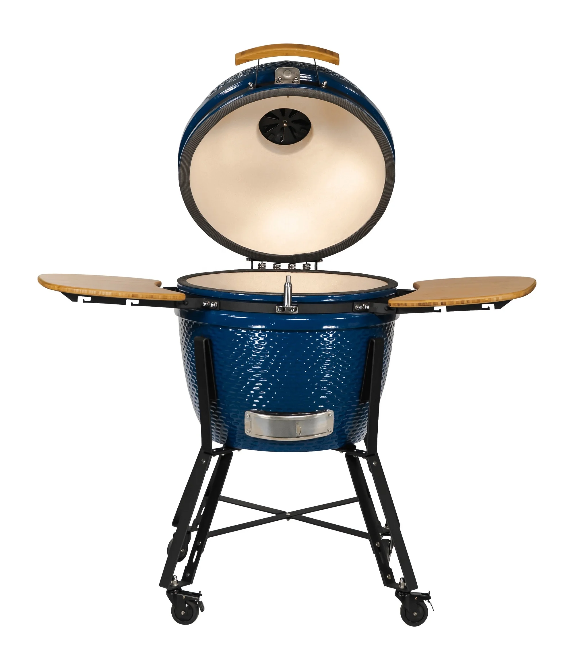 Удача портативный небольшой Копчёный уголь древесный на открытом воздухе чайник тележка угольный гриль для барбекю