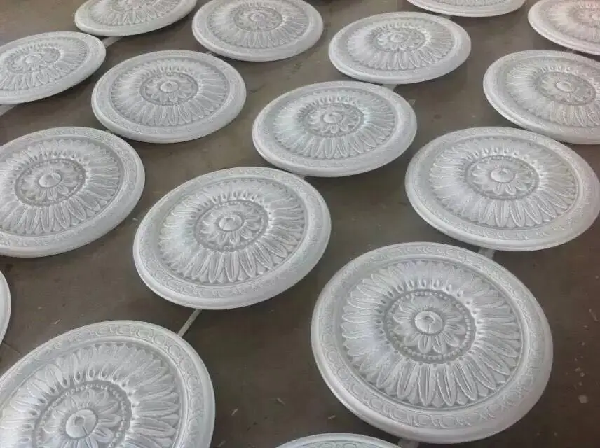
High Density polyurethane Ceiling Ornaments ceiling medallion 