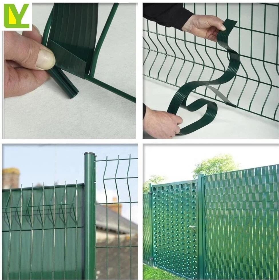 4.7cmx50m with100 Clips Vertical PVC Strip Screen Fence KIt Lamelle Occultation