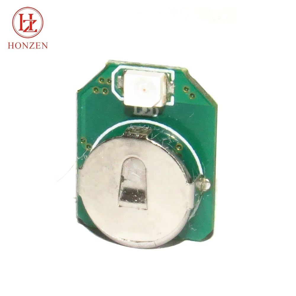 Single small battery power super bright 3528 red led mini flashing module with on off switch for crafts display