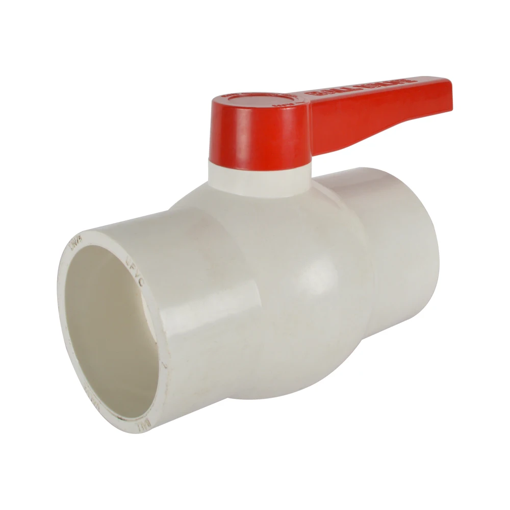 PVC Plastic Socket x Socket Ball Valve