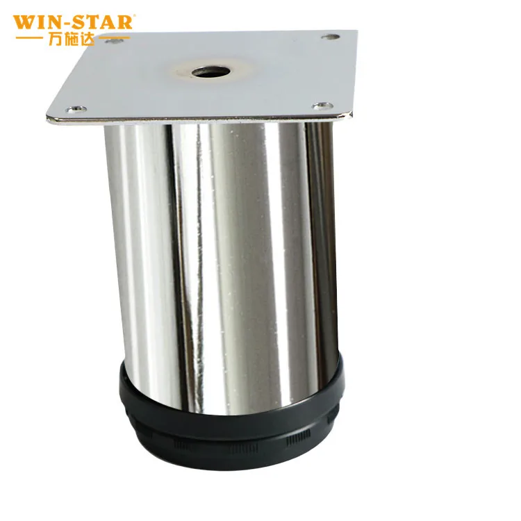 WINSTAR Adjustable Couch legs Metal Furniture Hardware sofa legs  Accessories bed foot TV cabinet feet  sofa leg