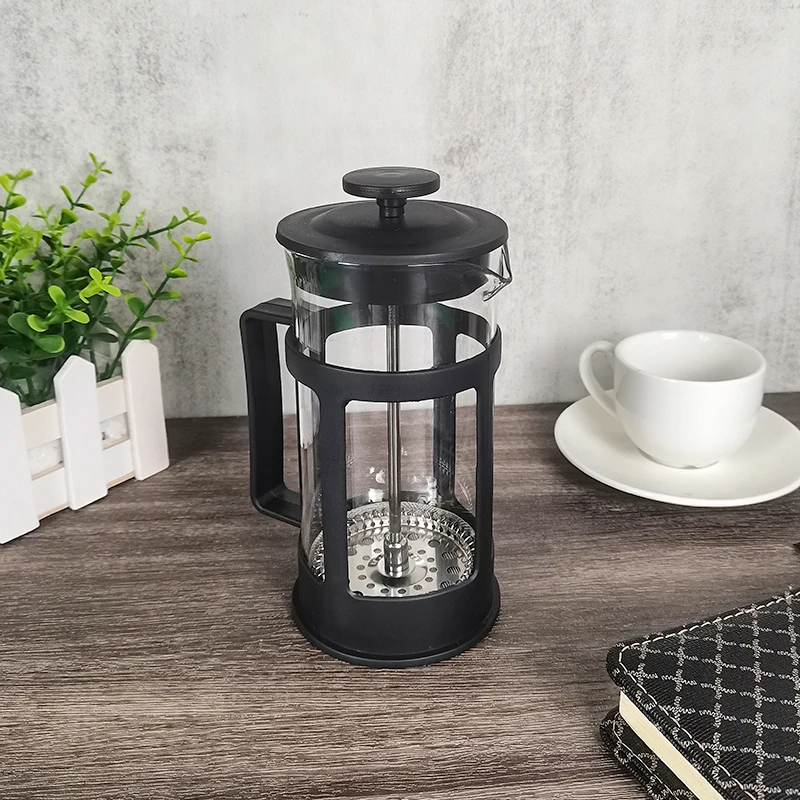 Home Hotel  350ml 800ml high quality Office Borosilicate Glass coffee tea maker/ french press / coffee plunger