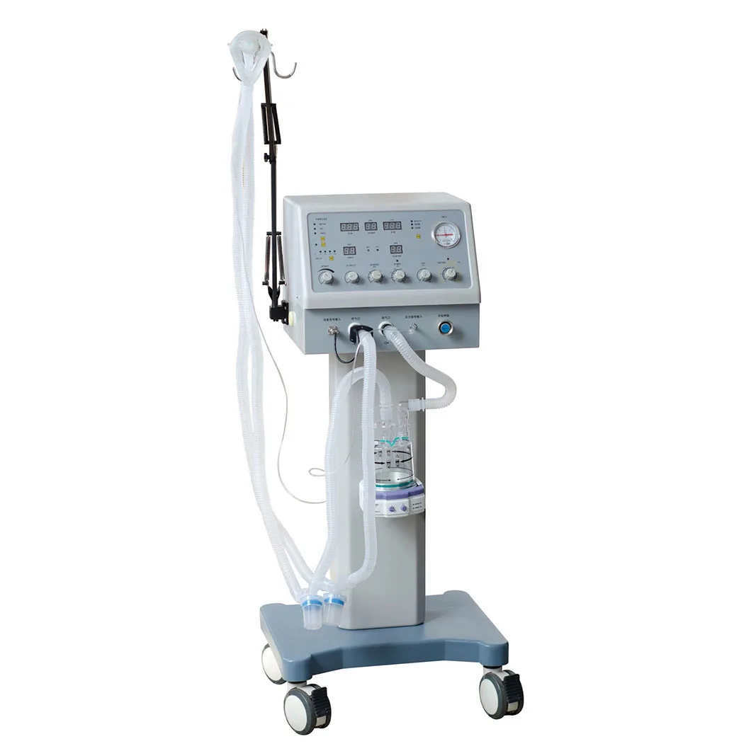Hospital Equipment Multifunction movable Medical ventilator for nonhazardous environmentally friendly material