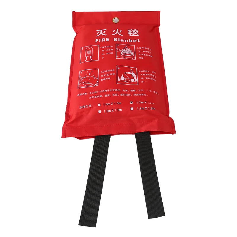 
Household Fire Fighting Blanket Boxed Household Kitchen Commercial Fire Fighting Blanket Escape Self-rescue Fiberglass 