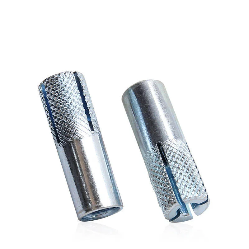Factory Price Supply  Drop In Anchor M10 Zinc Plated Bolt With Flange Carbon Steel Fasteners Matel For House Building