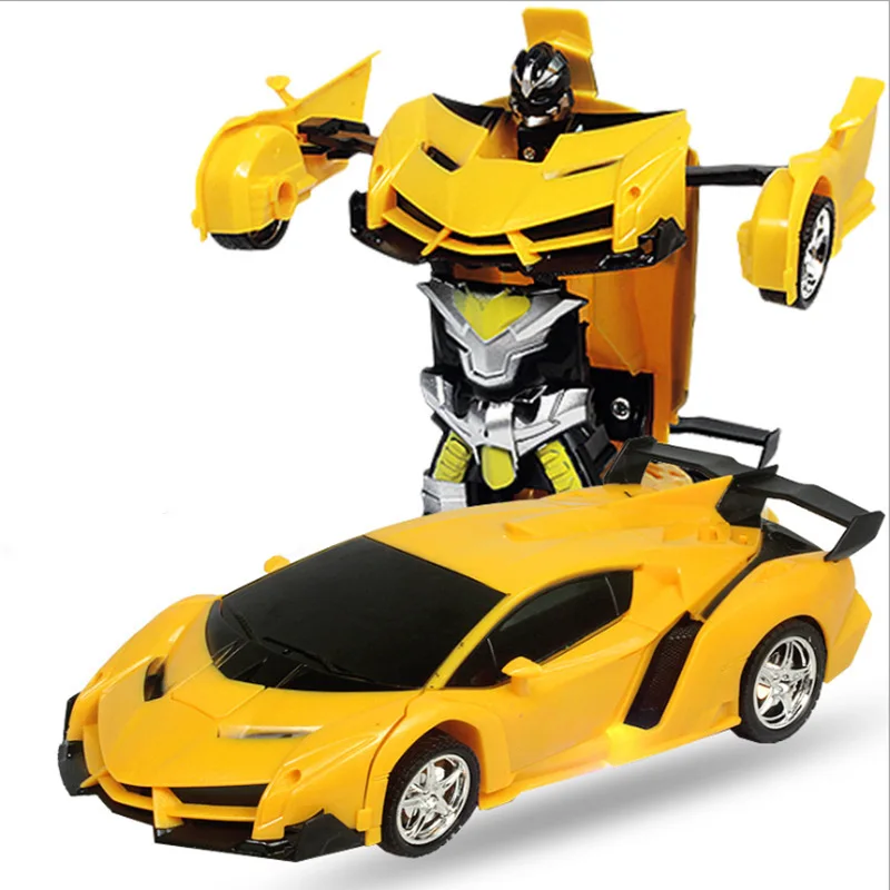 2023 Hot Sell kids transforme car rechargeable radio control children toys