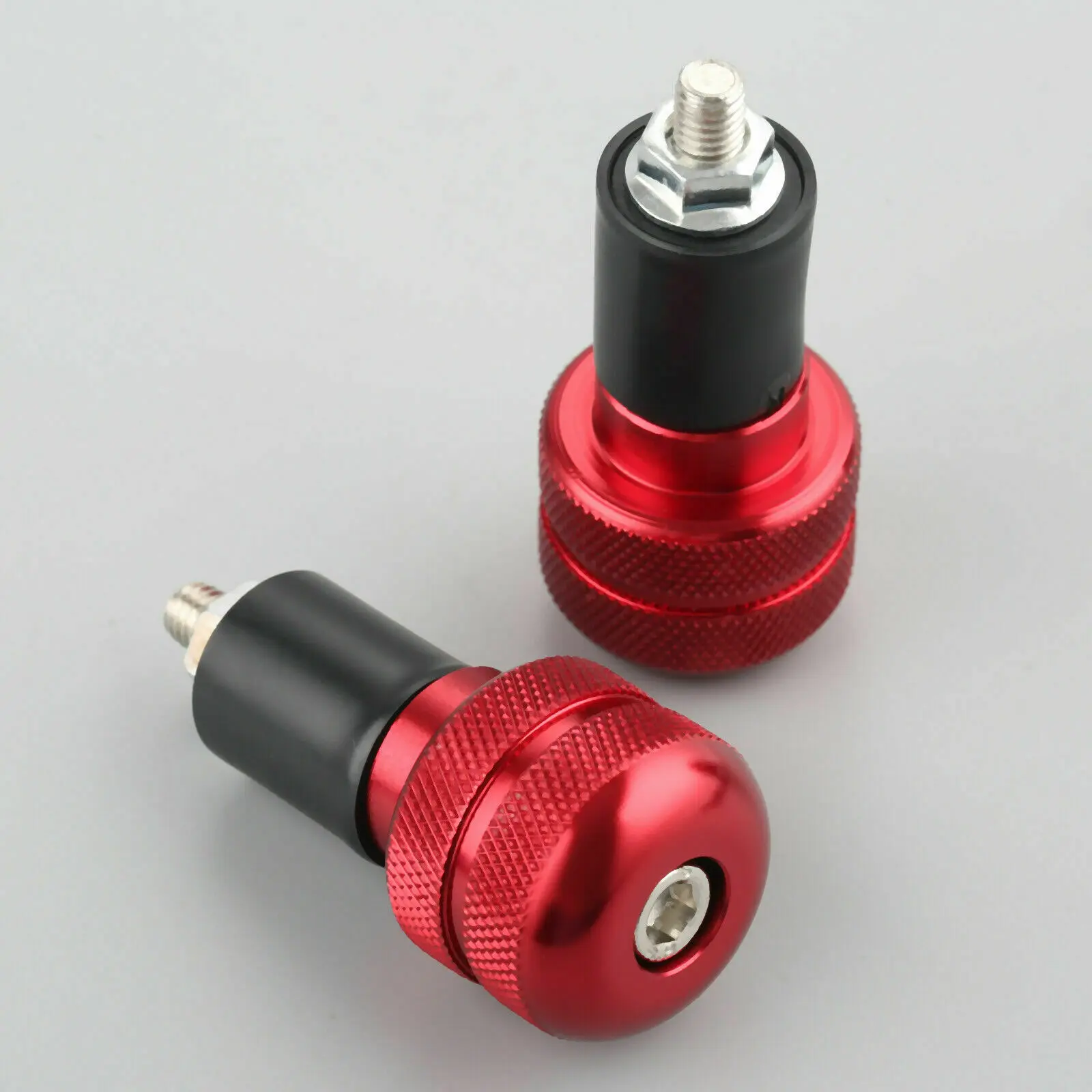 Alloy bike handlebar end plug cap bar end plug