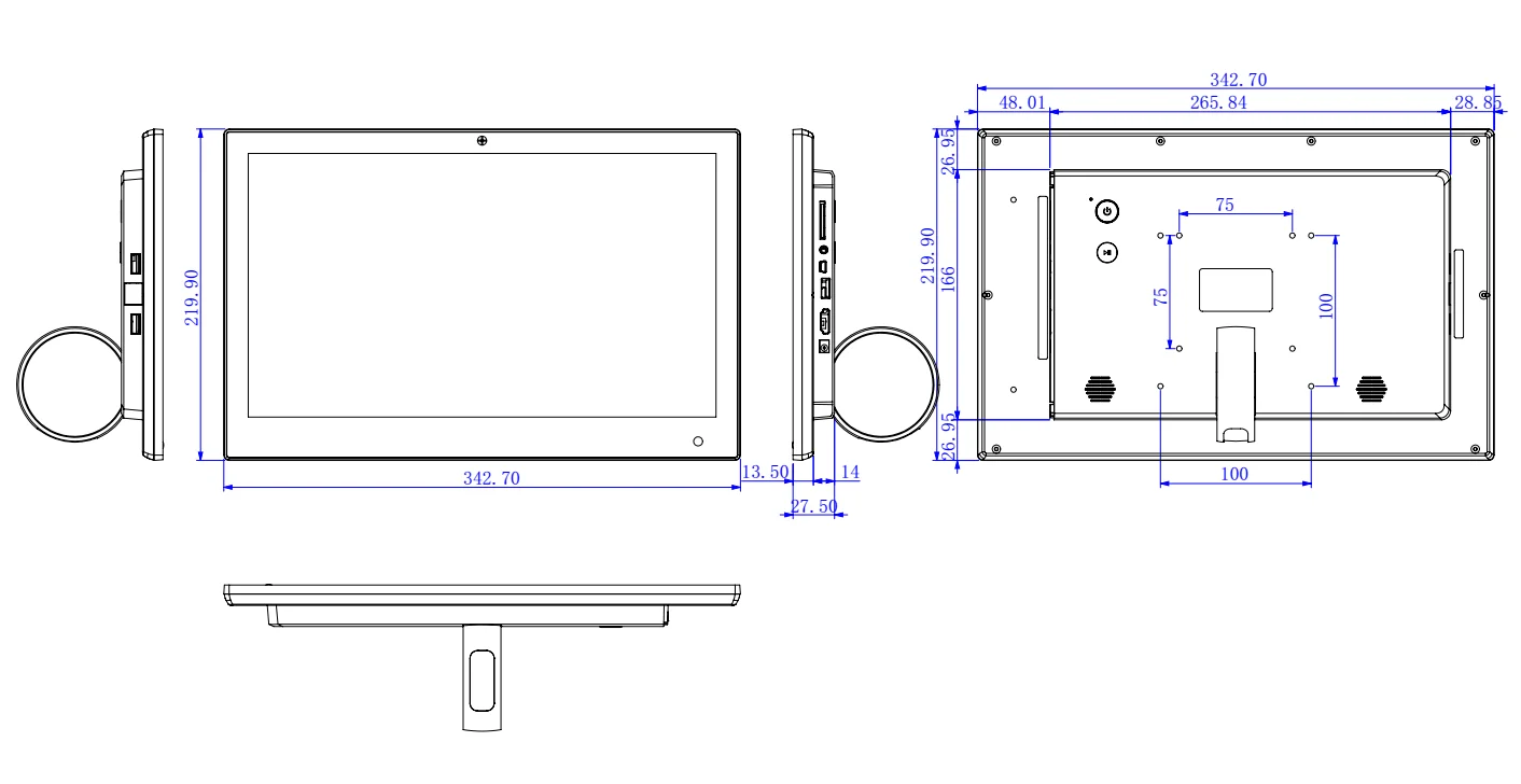 TOPWILLING Bulk Wholesale Android Tablets 14 inch 15.6 inch 17.3 inch RK3288 RK3399