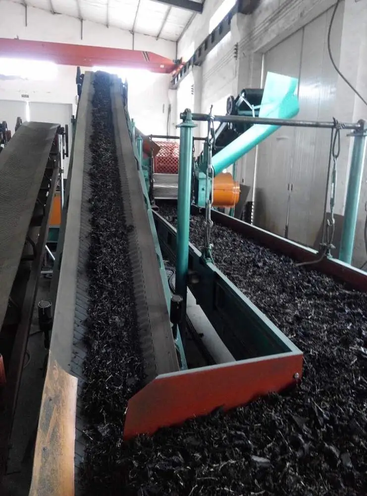 Russia Used Rubber Scrap Tires Crushing Machinery/Fine Price Tyre Recycle Line In Romania