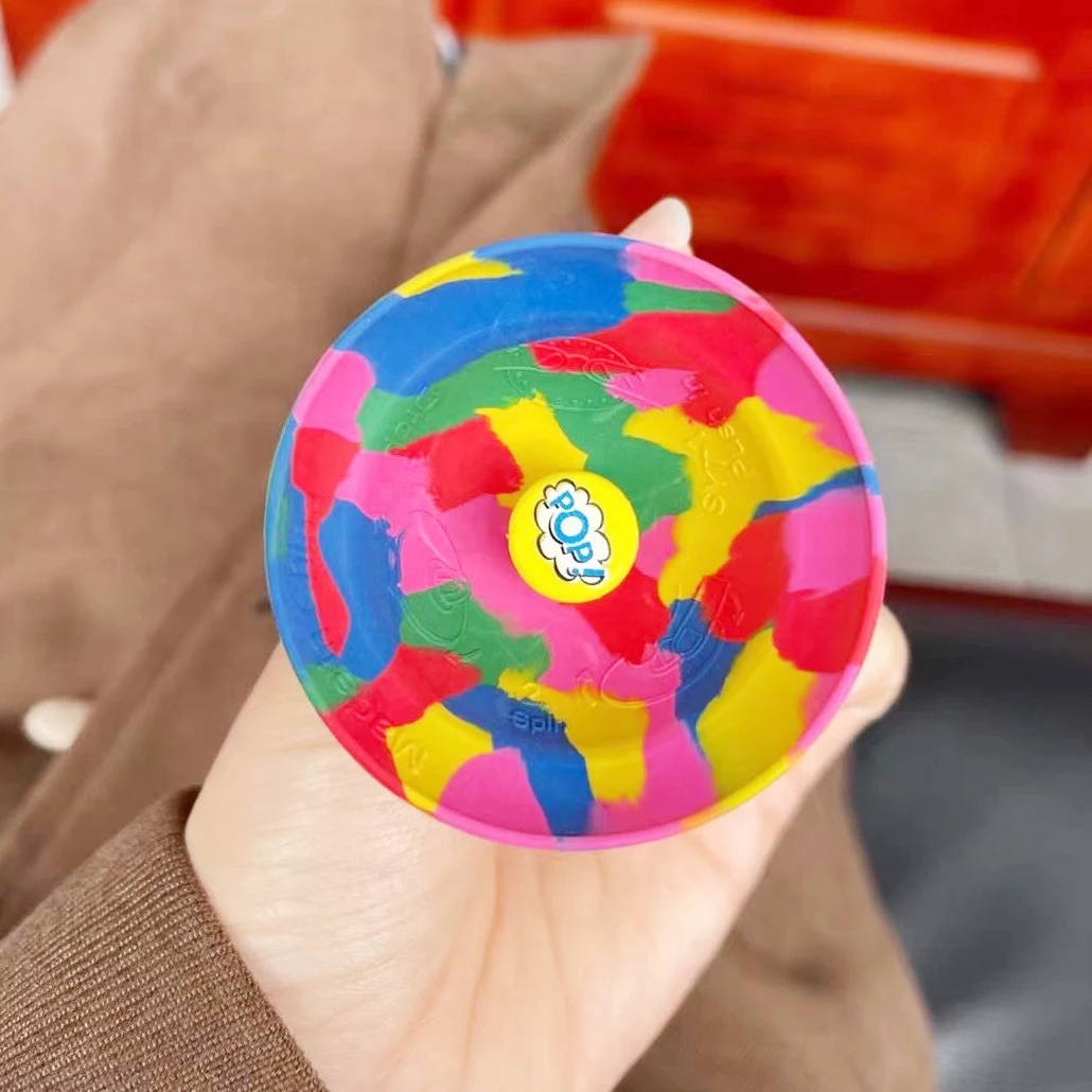 2022 Hot 45mm Funny Hip Pop Rubber Bouncing Jumper Ball for Kids Bouncy Bowl Ball Hip Hop Pops Toy