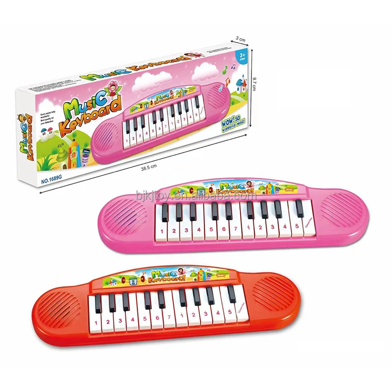 Factory wholesale children electronic organ 12 keyboard piano toy baby early education musical instrument