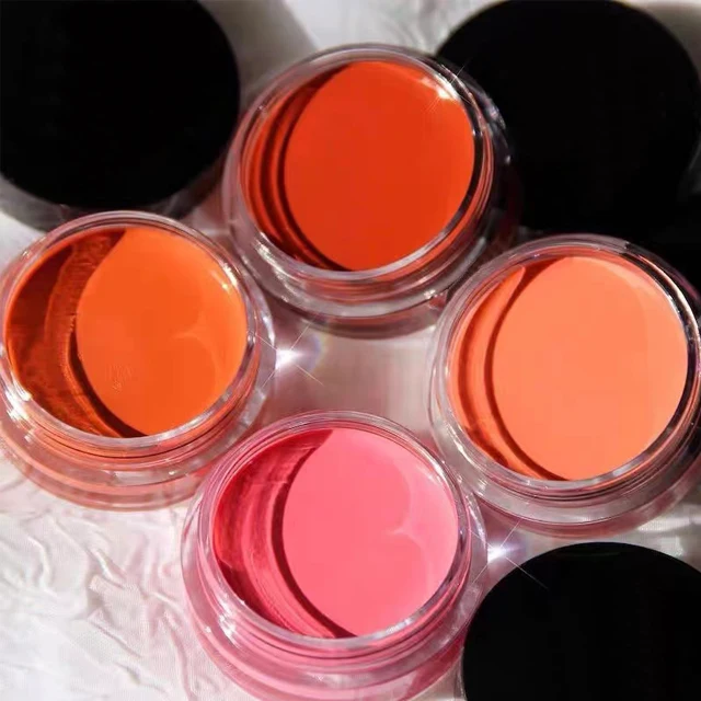 no logo makeup private label pink  lip and cheek tint rebranding cream blush palette