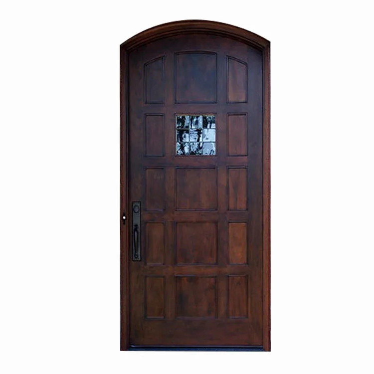Reasonable price solid wood antique teak entrance wood door with sidelights contemporary entry knotty alder main door designs