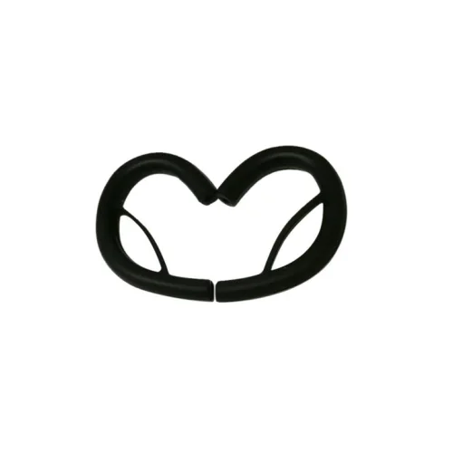 high quality non-toxic unisex waterproof earphone k silicone ear hooks