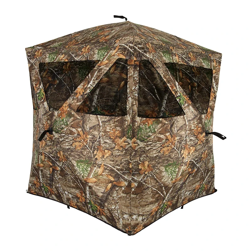Wholesale Outdoor hunting tent Foldable Waterproof Camouflage Layout blind Camo Panel Hunting Chair Blind Tent