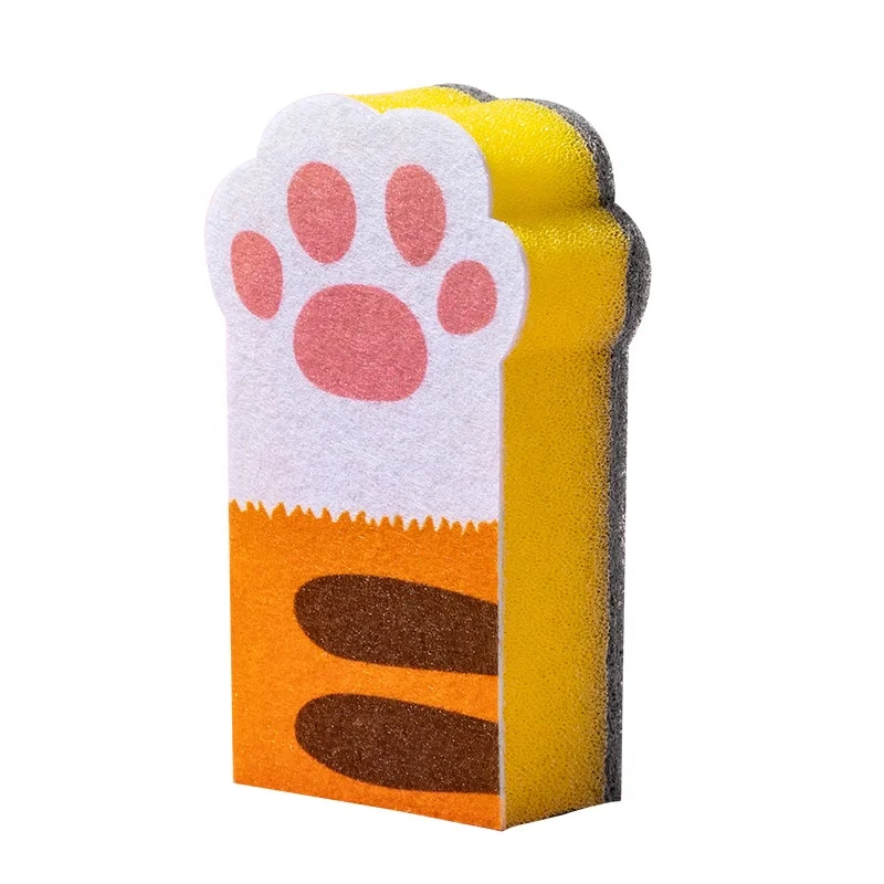 Popular Claw Shape Reusable Scrub Pad Dish Sponges For Washing Dishes