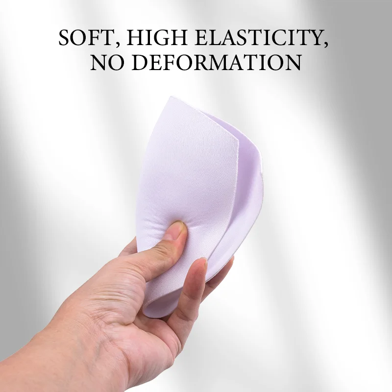 Sponge Push-Up Breathable Mold Bra Swimwear Clothing Sports Ultra-Thin Light Chest Pad Invisible Bra Insert
