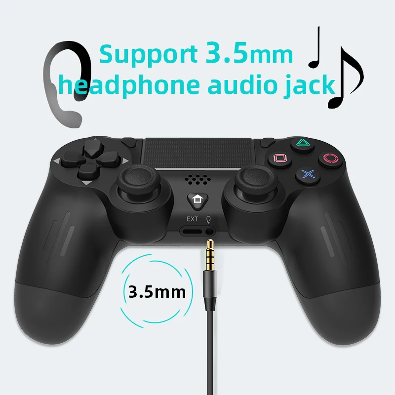 Беспроводной игровой контроллер Data frog BT для PS4 геймпад Slim/Pro игровые Джойстики консоли Play Station 4 планшетного ПК steam