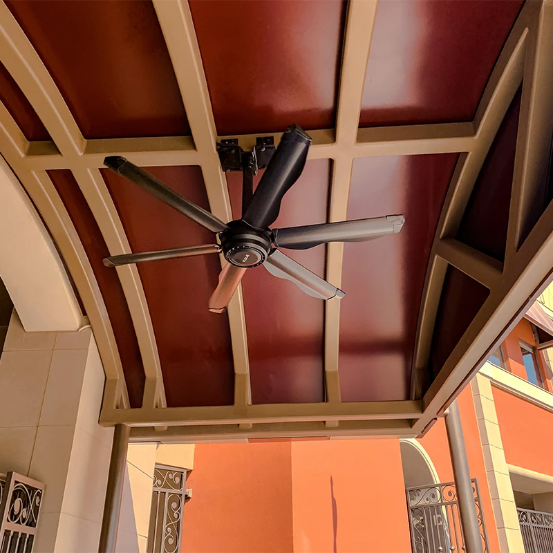 Low Cost Kale Fans 2.5 Meters HVLS Outdoor Ceiling Fan