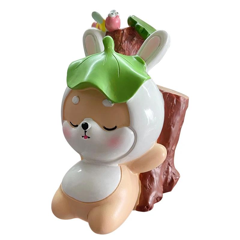 Baimao 2023 Новый аутентичный мультфильм собака украшение автомобиля каваи креативные настольные украшения Рождественские украшения для камина