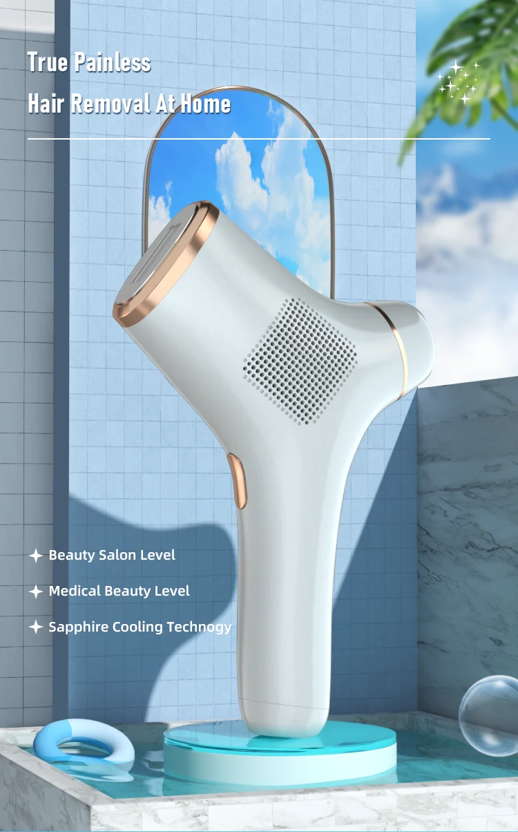Home Use Beauty Equipment Effective IPL Laser Hair Removal Handset Painless Epilator For Bikini Safe Professional Laser Epilator