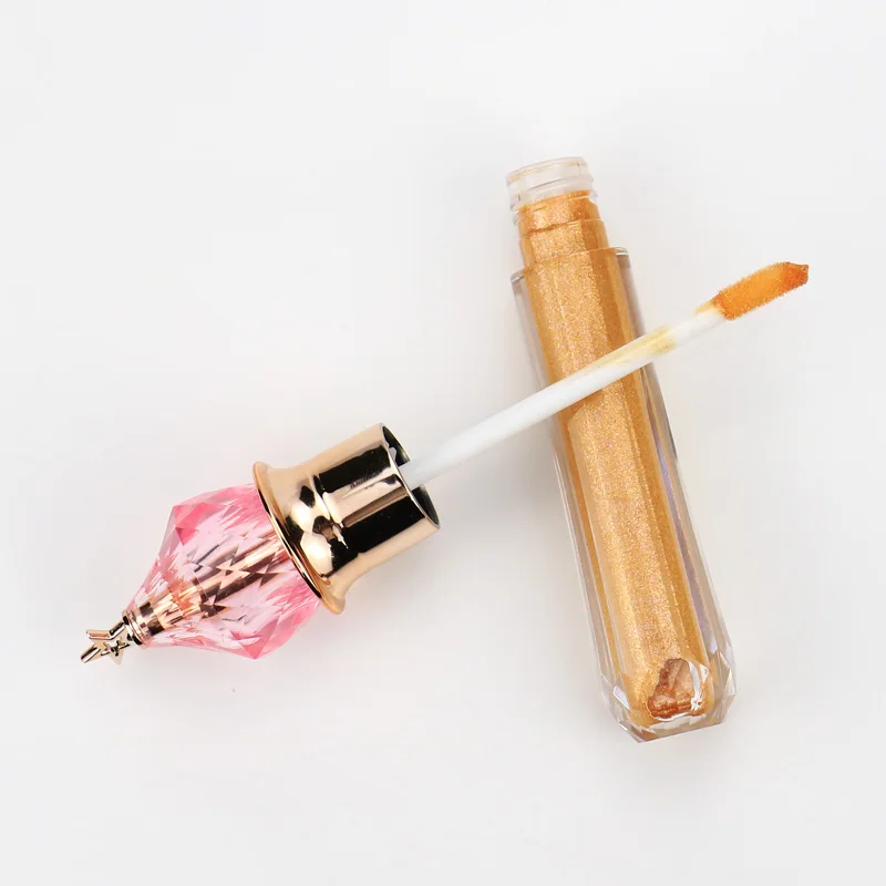 lip tint Lipgloss nude pink glossy tube space lip gloss bulk glitter shiny lipgloss matt pigment Lip gloss