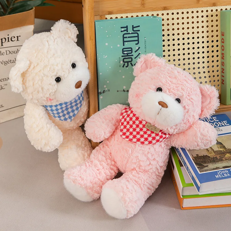 New Design Cute Cartoon Plush Toys Teddy-Bear Stuffed Animals Dressing up Doll For Birthday Gifts