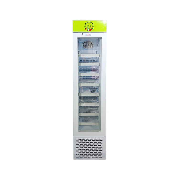 Meisda SD105B 105L тонкий вертикальный дисплей для мороженого со стеклянной