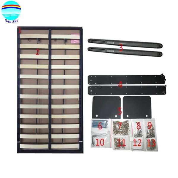 Beds Modern Furniture Wall Folding Bed Murphy Bed Hardware Kit