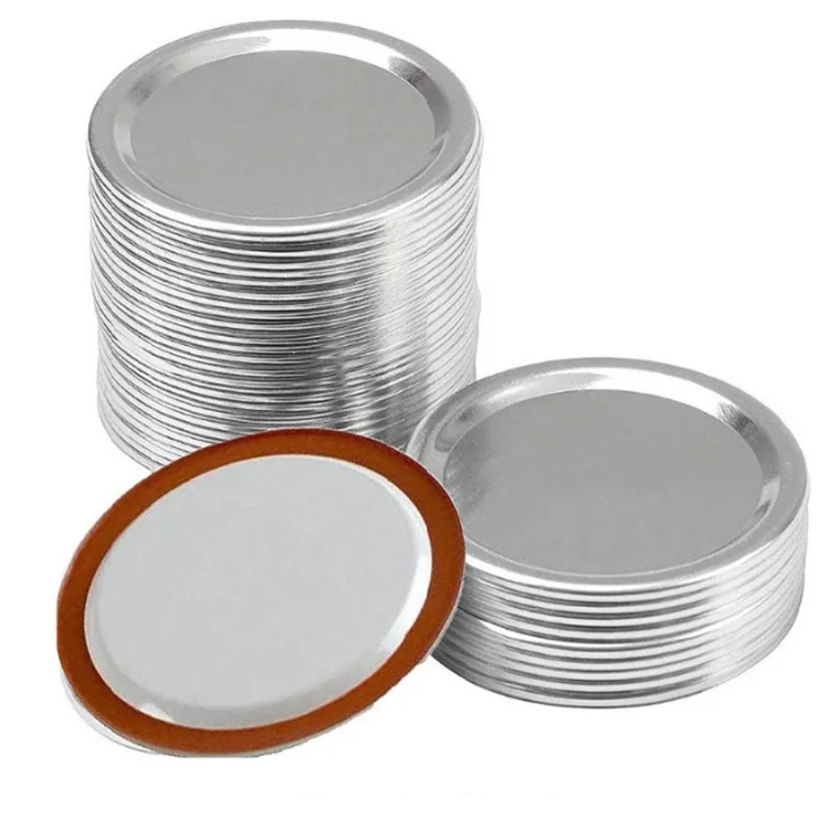 70mm 86mm Combination Tinplate Mason Lids Canning Jar Lids Regular Mouth Mason Jar Lids Y482