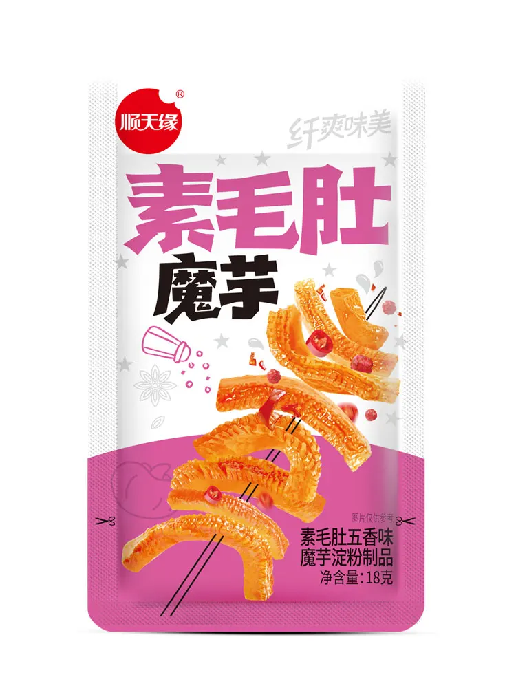Wholesale Famous Chinese Snacks Konjac Products Spicy Snack Sour Spicy Snacks