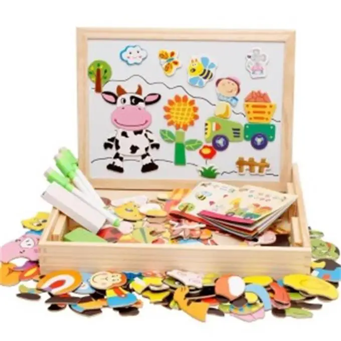 New Listing Kids Magnet Toys Magnet Building Tiles 3d Clear Color Diy Magnetic Building Blocks Set