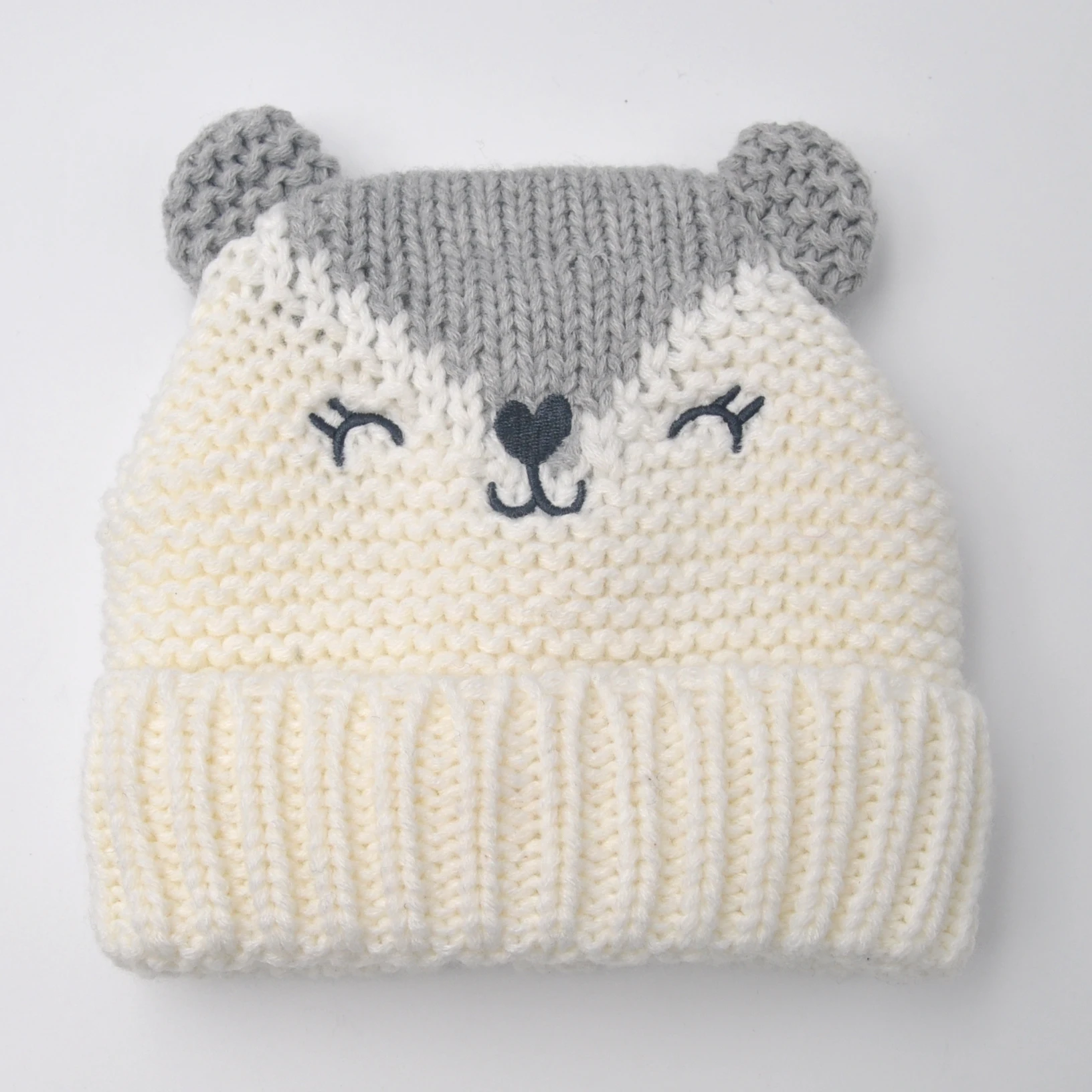 Зимняя теплая зимняя шапка для малышей вязаная шапка бини шапка детская шапка