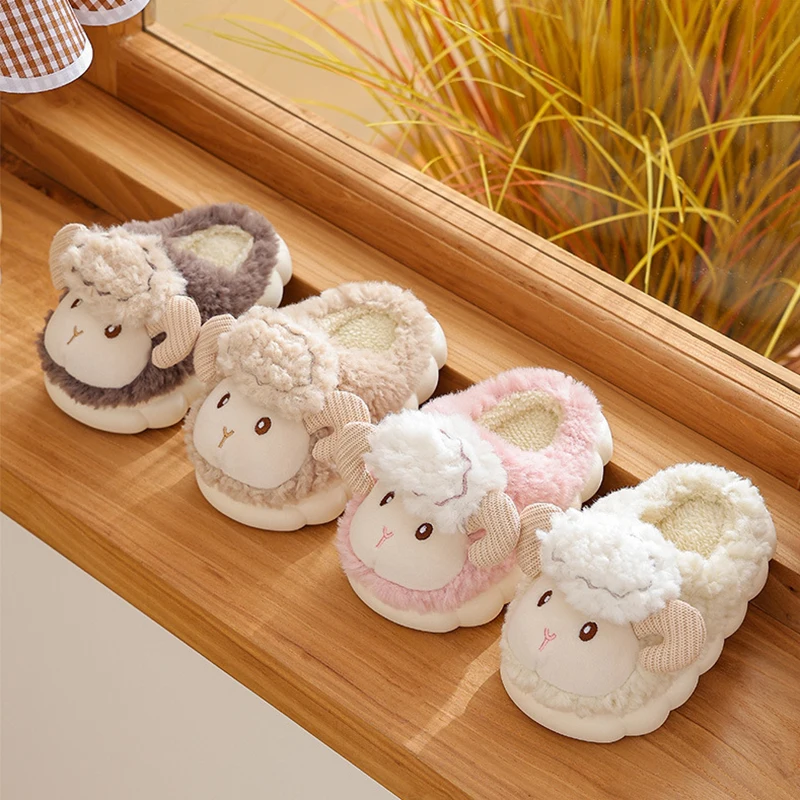 Wholesale 2024 Women and men High Quality Cartoon Cow Slippers EVA Sole Indoor Home Linen Slippers