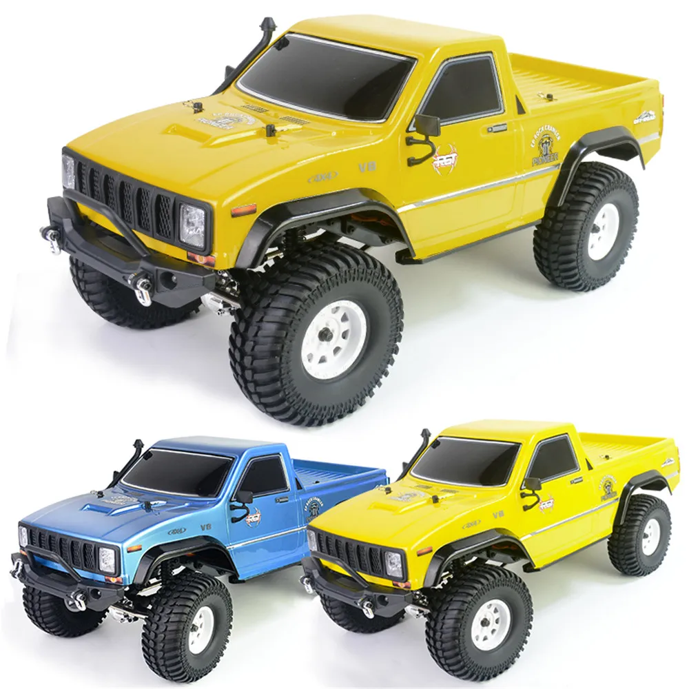 2021 RGT EX86110 Радиоуправляемый автомобиль 2 4 ГГц 1/10 4WD реалистичный пионерный трек Rock RTR внедорожник грузовик с щеточным двигателем игрушки на Рождество