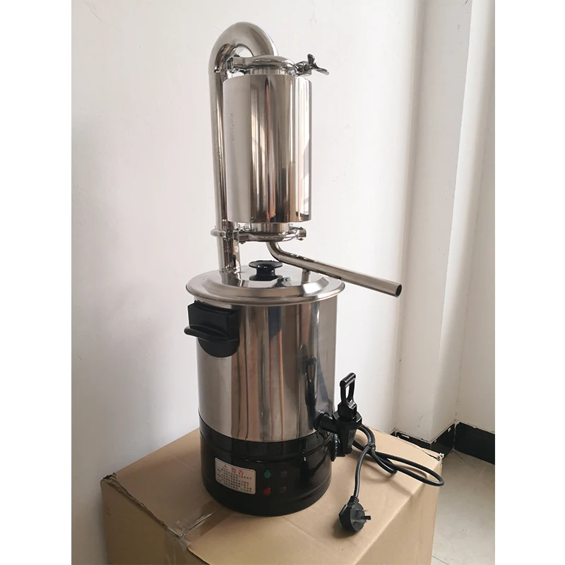 Дистилляция воды Роза Паровая дистилляция Лимонная трава чеснок куркума масло экстракция завод