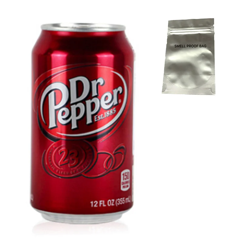 Diversion Safe Stash Soda Drink Can With Hidden Storage And Smell Proof Bag Stash Can n Safe Security Container secret stash